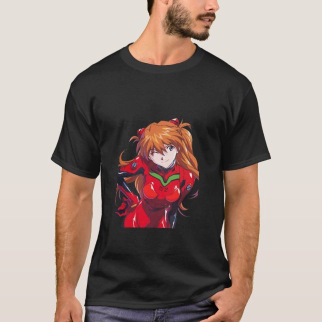 T-shirt Asuka - Neon Genesis Evangelion ANIME MANGA CARTON (Devant)