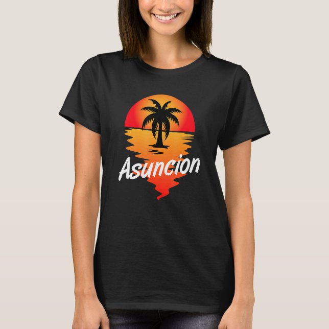 T-shirt Asuncion Paraguay (Devant)