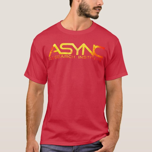 T-shirt Async Backrooms Research Creepypasta Liminal Analo (Devant)