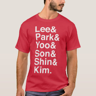 T-shirt AT06 Modèles K-Pop Corée du Sud Rap Boy de musique