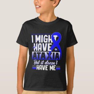 T-shirt Ataxie Signe Neurologique Hemiataxia Ruban Bleu Ne