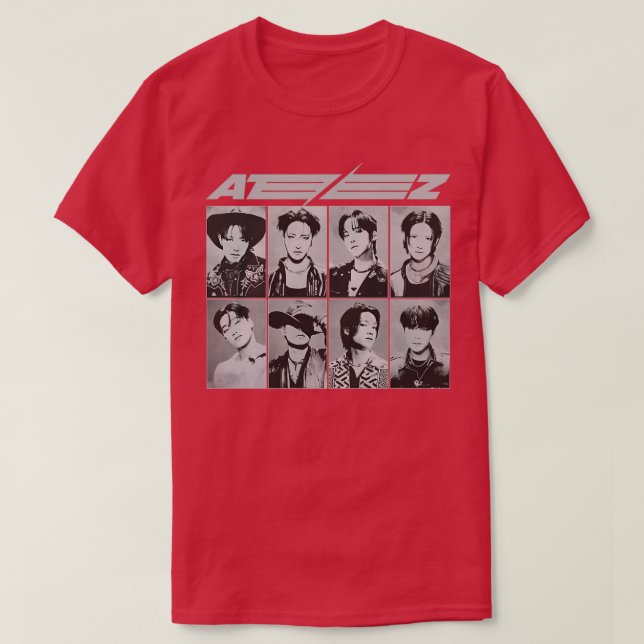 T-SHIRT ATEEZ (Design devant)