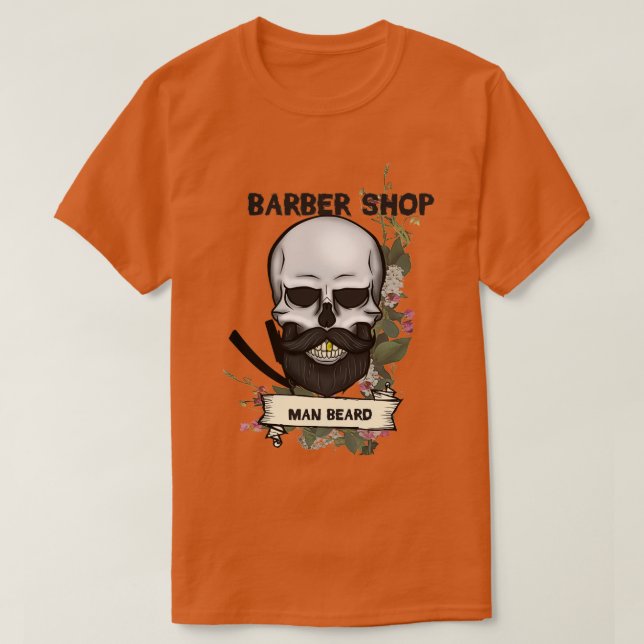 T-shirt atelier de coiffure (Design devant)