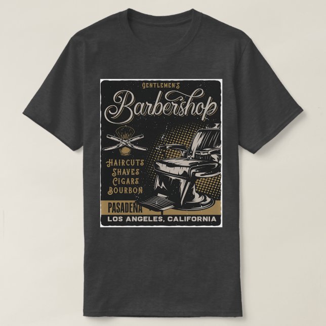 T-shirt Atelier de coiffure 3 1 (Design devant)