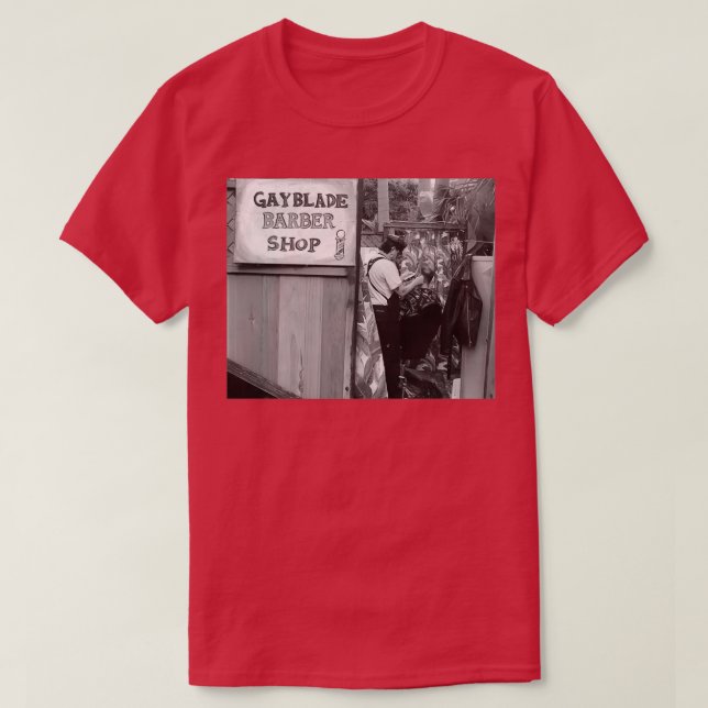 T-shirt Atelier de coiffure 62 (Design devant)