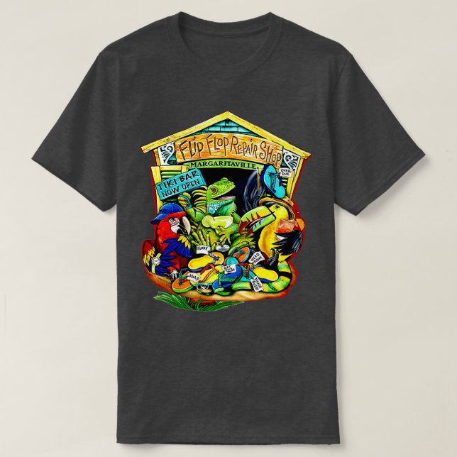 T-shirt Atelier de réparation FlipFlop (Design devant)