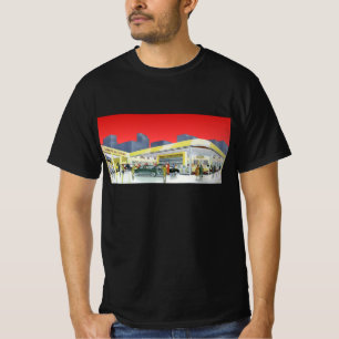 T-shirt Atelier de service automobile complet pour mécanic