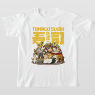T-shirt Atelier de sushi Tamago Chats Whimsical