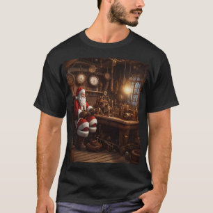 T-shirt Atelier père Noël Steampunk