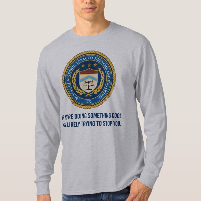 T-shirt ATF faisant quelque chose chemise fraîche (Devant)