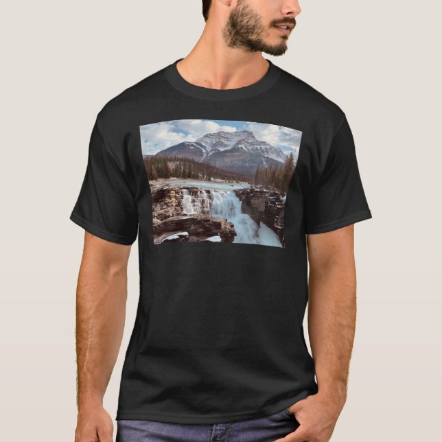 T-shirt Athabasca Falls (Devant)
