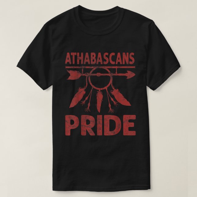 T-shirt Athabascans Pride Amérindiens Vintages Cadeaux Hom (Design devant)