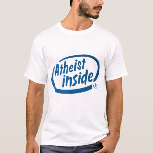 T-shirt Athée à l'intérieur