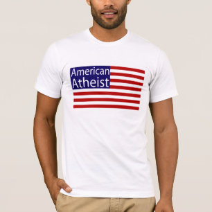 T-shirt athée américain