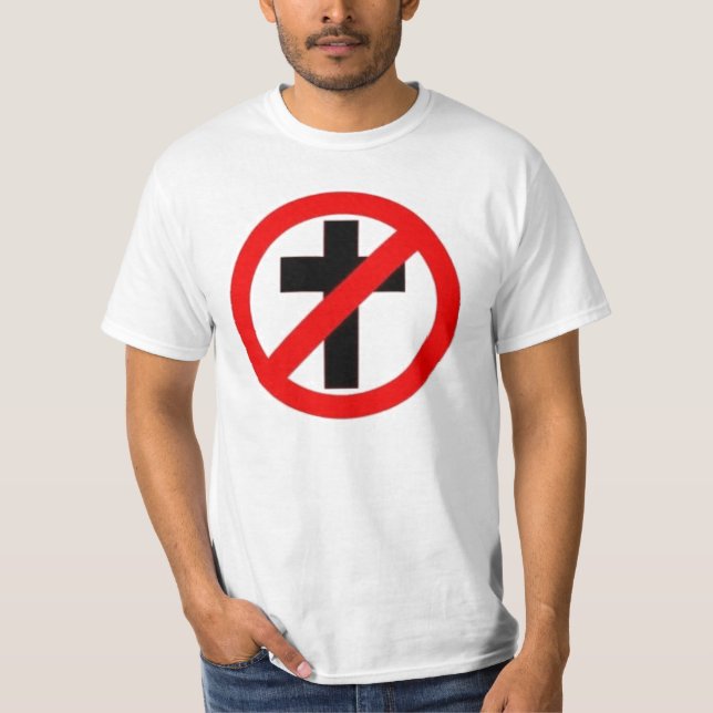 T-shirt athée d'Anti-Religion (Devant)