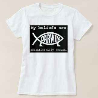T-shirt athée de Darwin