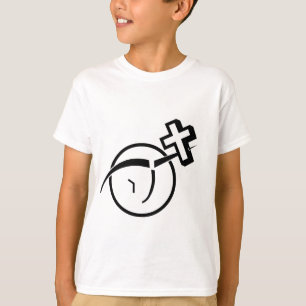 T-shirt Atheism v Cross