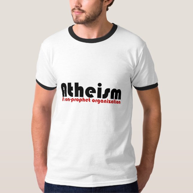 T-shirt athéisme (Devant)