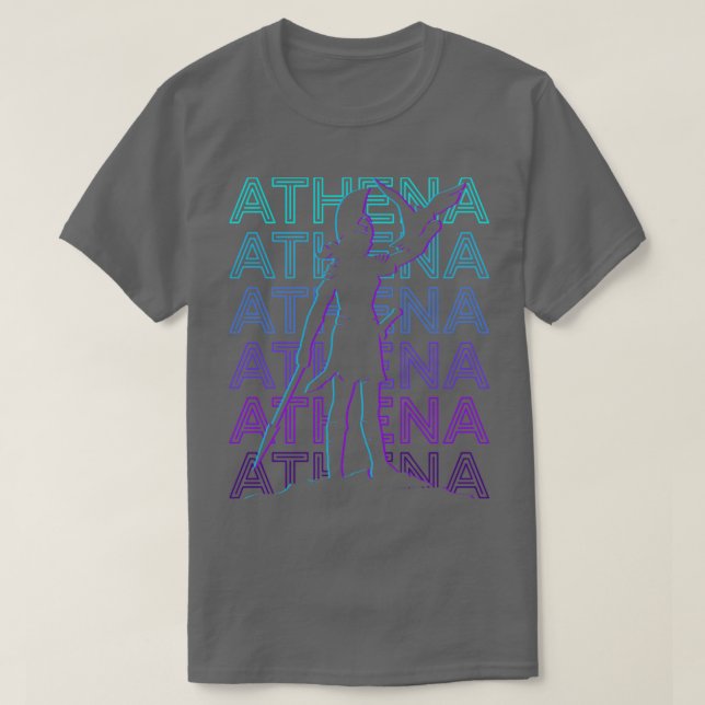 T-shirt Athéna Athène déesse ancienne Mythologie grecque R (Design devant)
