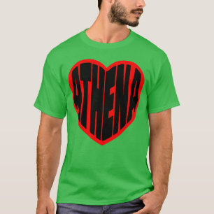 T-shirt Athena dans mon cœur vintage
