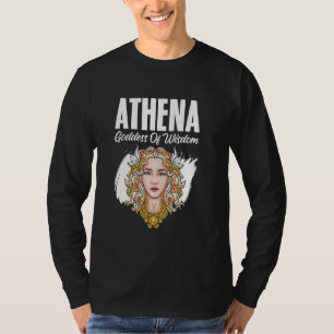 T-shirt Athéna déesse de la Sagesse Olympiens Grec antique