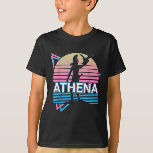 T-shirt Athéna Déesse Grecque De Sagesse Et De Guerre
