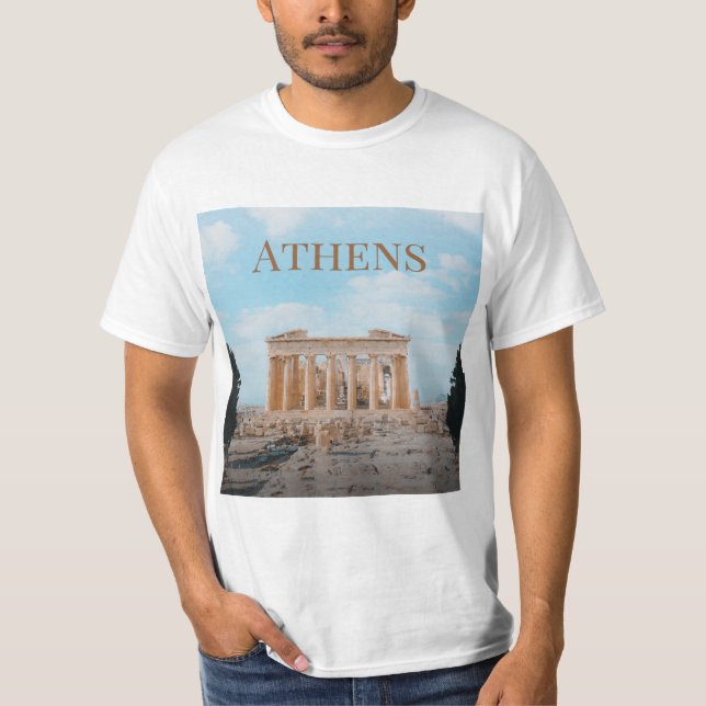 T-shirt Athènes Grèce (Devant)