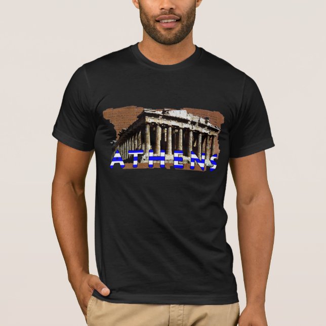 T-shirt Athènes Grèce (Devant)