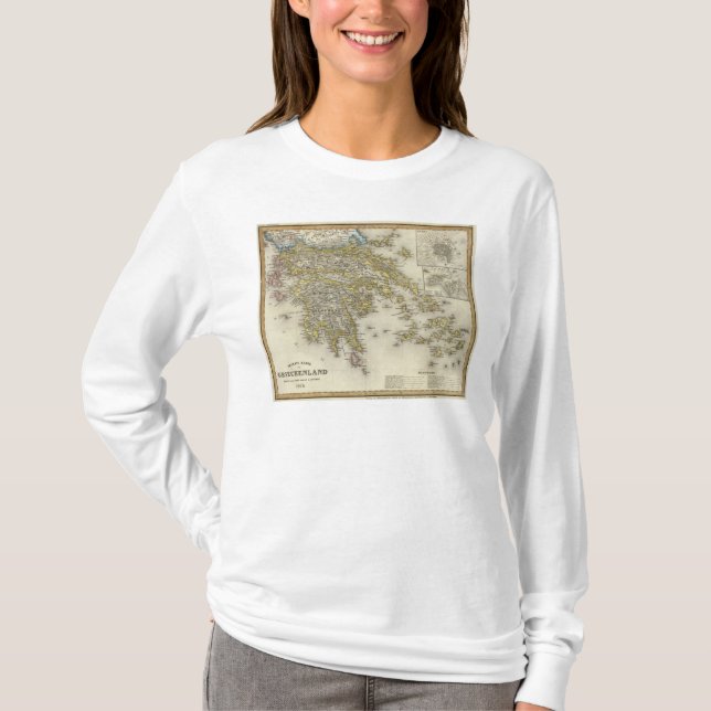 T-shirt Athènes, Grèce (Devant)