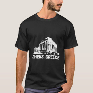 T-shirt Athènes Grèce Souvenir grec Vacances Vintage Gree