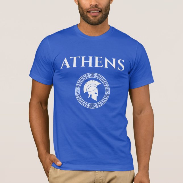 T-shirt Athènes Spartan (Devant)
