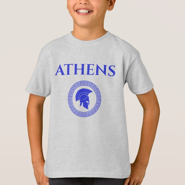 T-shirt Athènes Spartan (Devant)