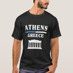 T-shirt Athènes Ville Destination Touristique Souvenir