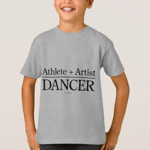 T-shirt Athlète + Artiste = danseur