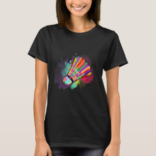 T-shirt Athlète Hommes Femmes Enfants Navette Badminton Co
