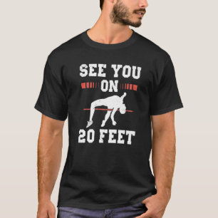 T-shirt Athlète Pole Vault pour pole Jumper Vaultier