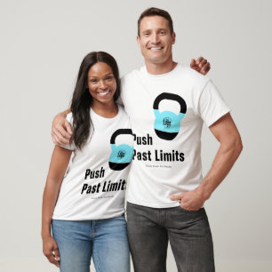 T-shirt Athlète Promotionnel Kettlebell Dépasse les Limite