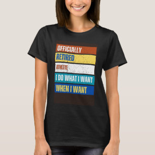 T-shirt Athlète retraité Athlète retraité