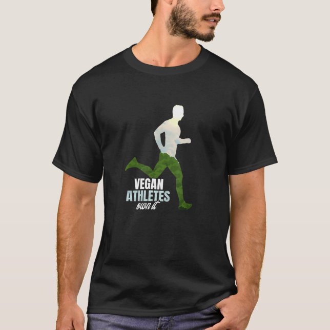 T-shirt Athlètes Vegan possède It Runner Jogger (Devant)