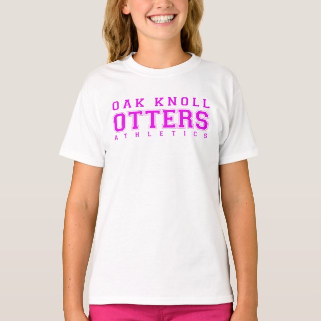 T-shirt Athlétisme de Knoll en chêne rose (Devant)