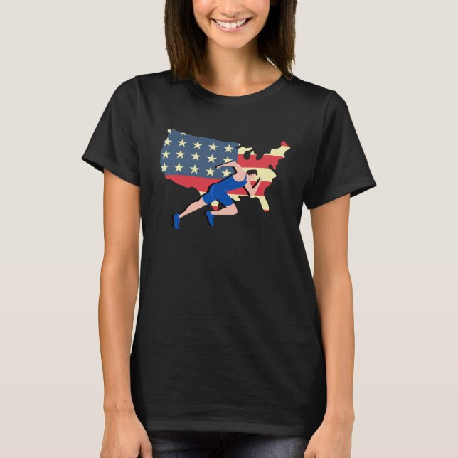 T-shirt Athlétisme États-Unis olympique (Devant)