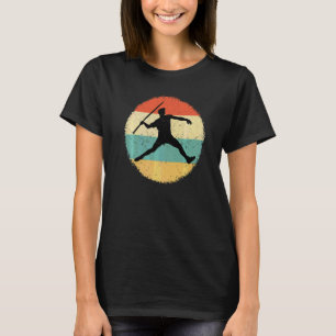T-shirt Athlétisme Rétro Vintage Lanceurs De Javelot Couri