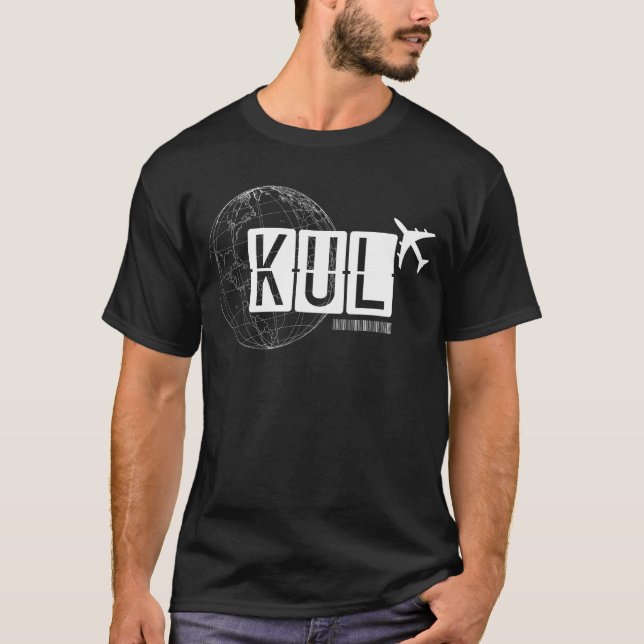 T-shirt ATL Atlanta Airport Code Voyage (Devant)