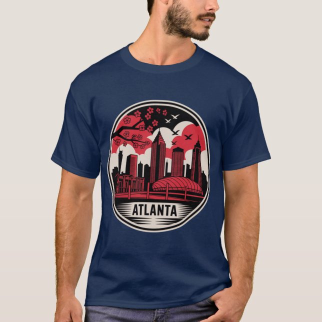 T-shirt Atlanta 1 (Devant)