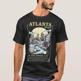 T-shirt Atlanta City Georgia In The Empire City