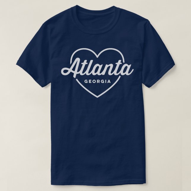 T-shirt Atlanta Georgia Love (Design devant)