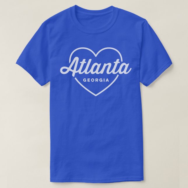 T-shirt Atlanta Georgia Love (Design devant)