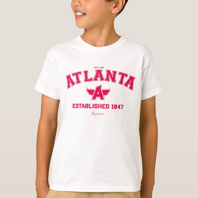 T-shirt Atlanta pour enfants (Devant)