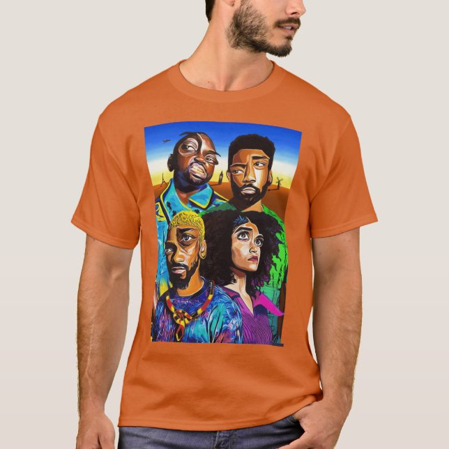 T-shirt Atlanta Series New Season vintage (Devant)