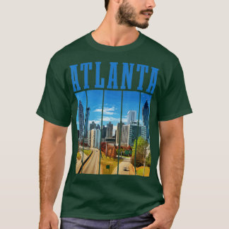 T-shirt Atlanta Skyline ATL Georgia Vintage Pride